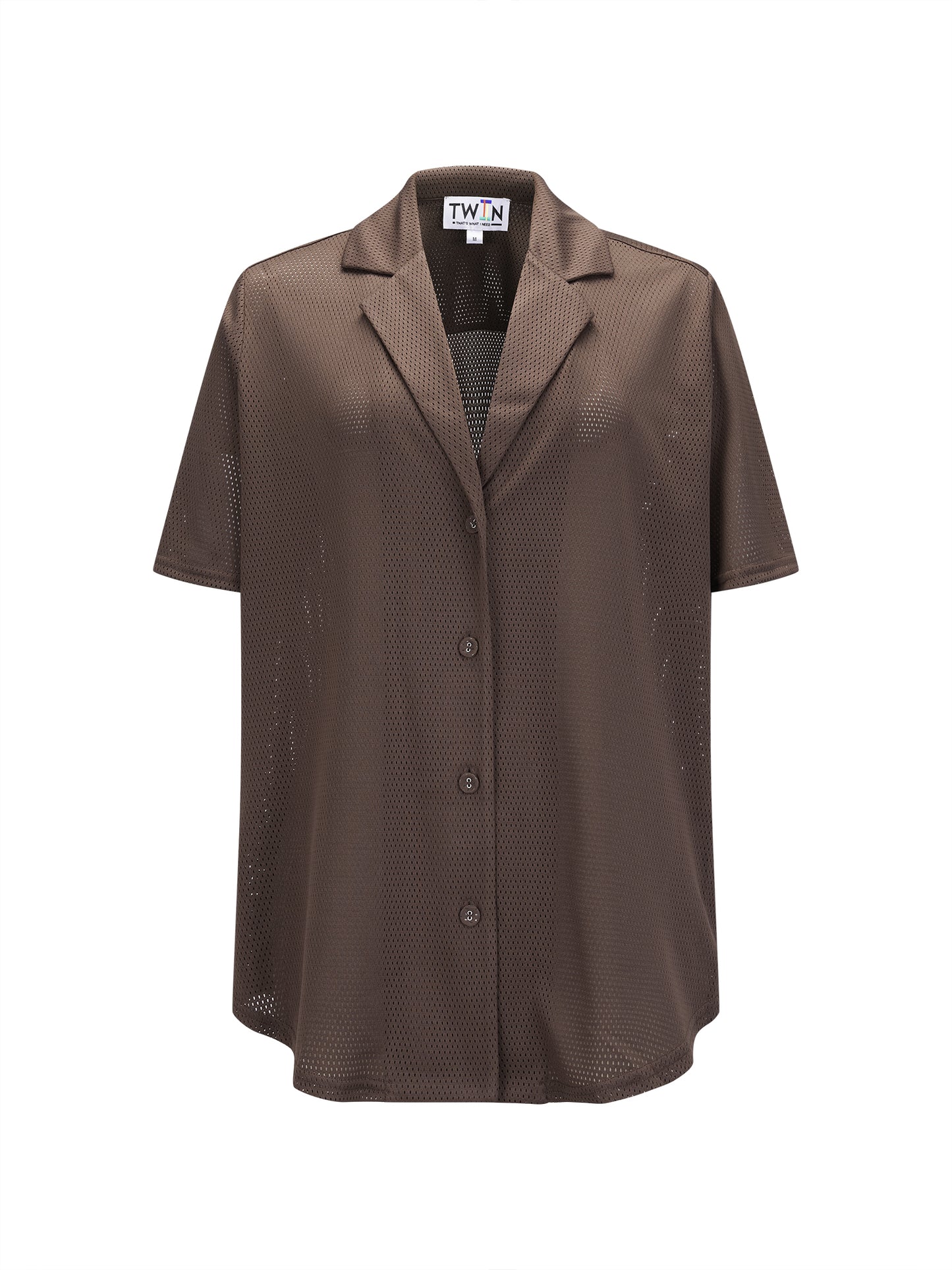 T.W.I.N. Basketball Mesh Bowler in Chocolate