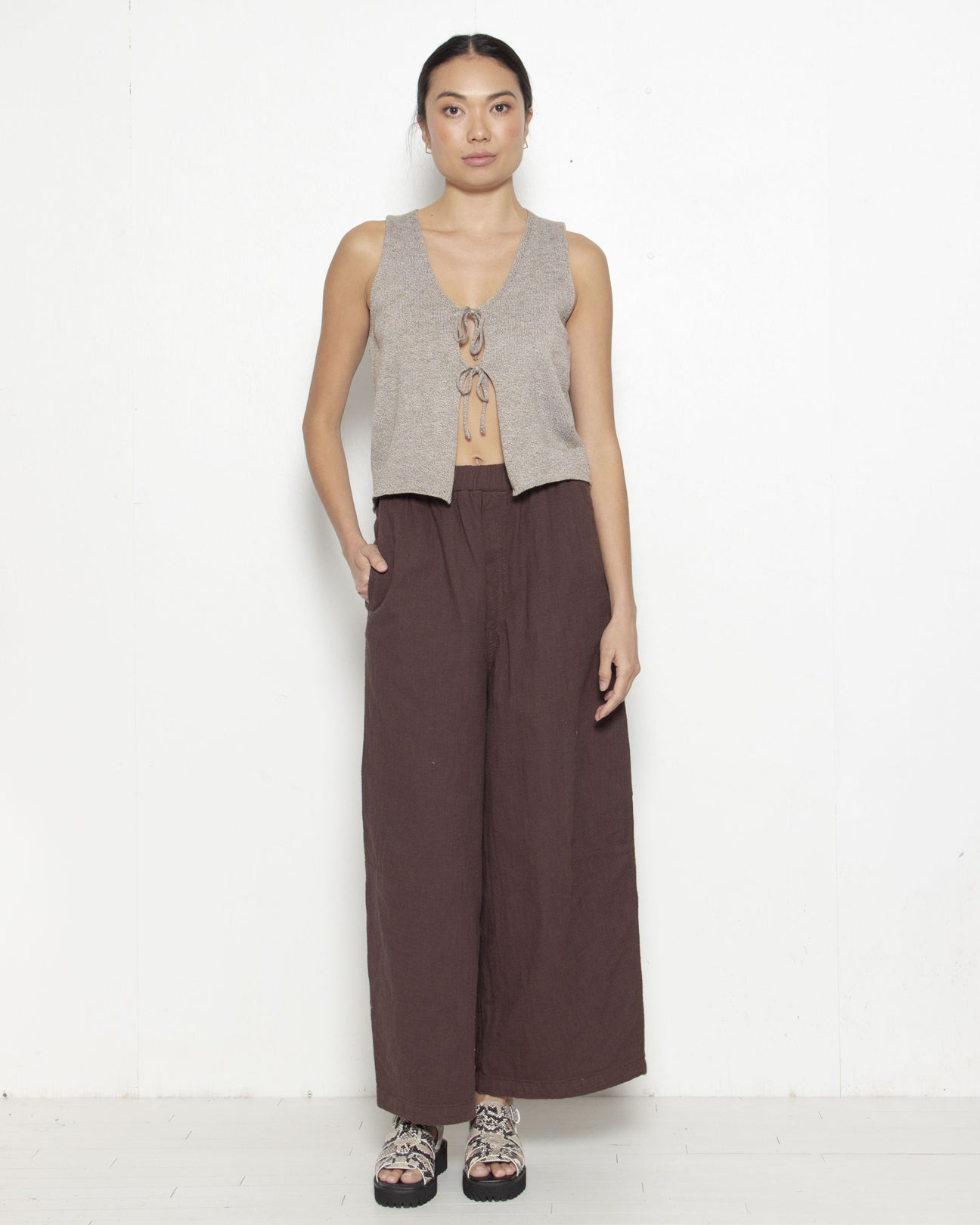 ATELIER DELPHINE Mikia Pant in Wren