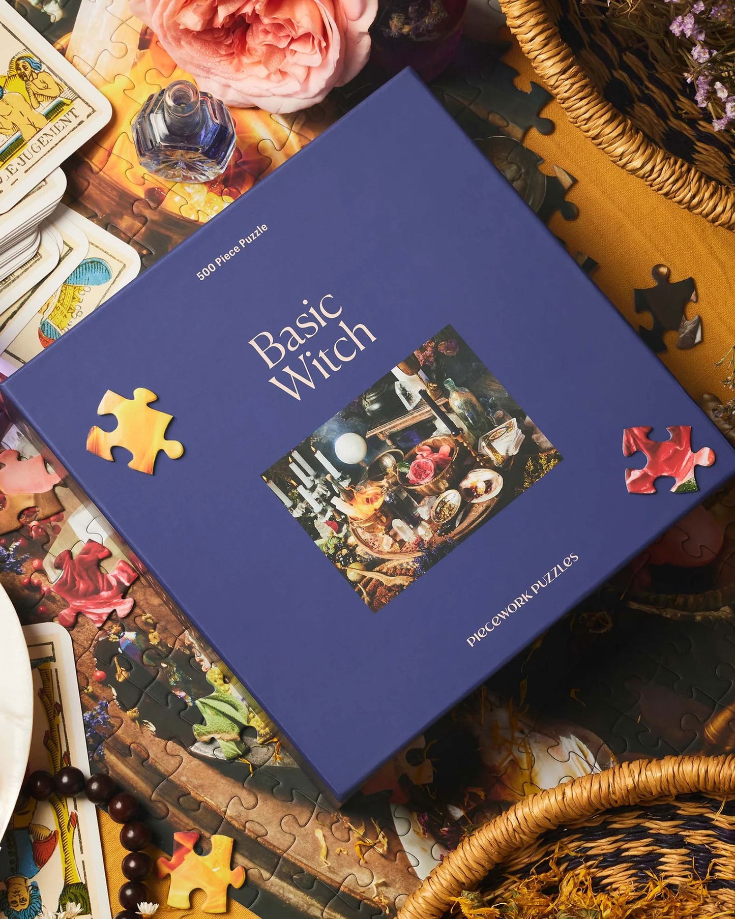 PIECEWORK 500 Piece Puzzle in Basic Witch