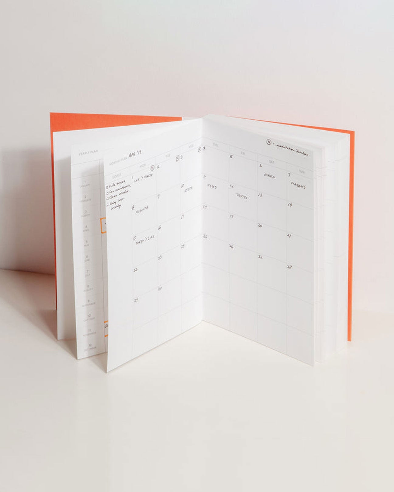 POKETO Concept Planner in Tangerine