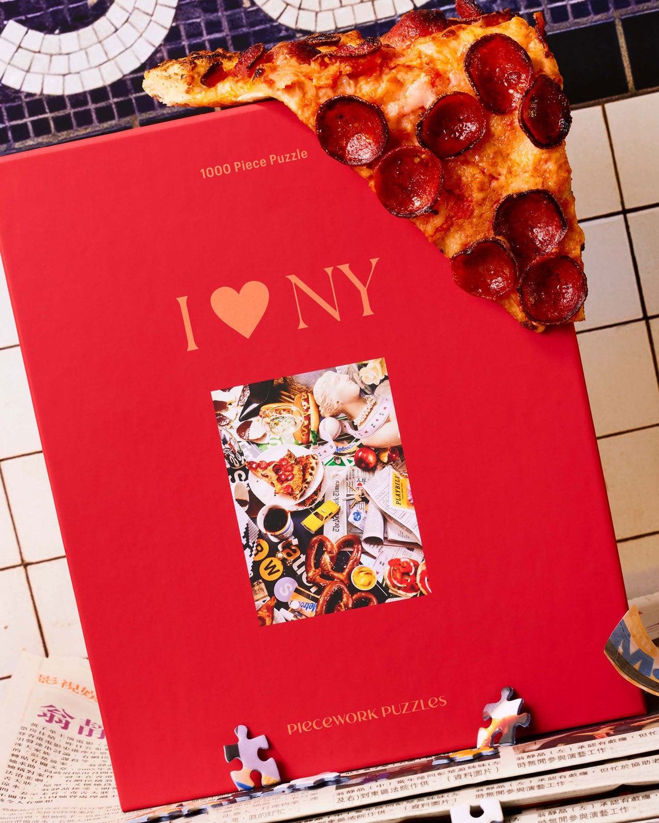 PIECEWORK 1000 Piece Puzzle in I <3 NY