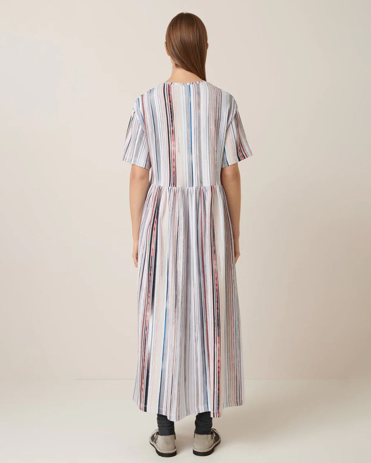 KOWTOW Library Dress in Library Stripe Print
