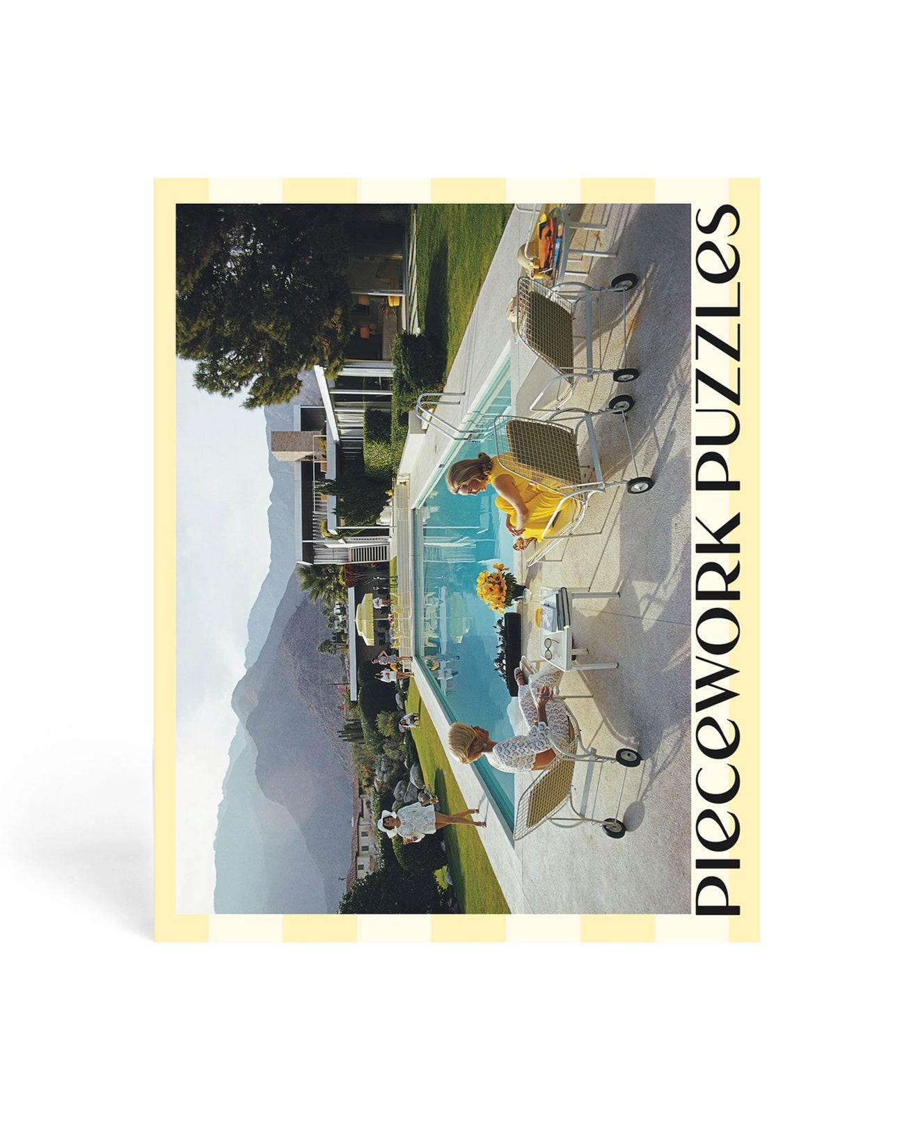 PIECEWORK Poolside Gossip - Slim Aarons Collab - 1000 Piece Puzzle