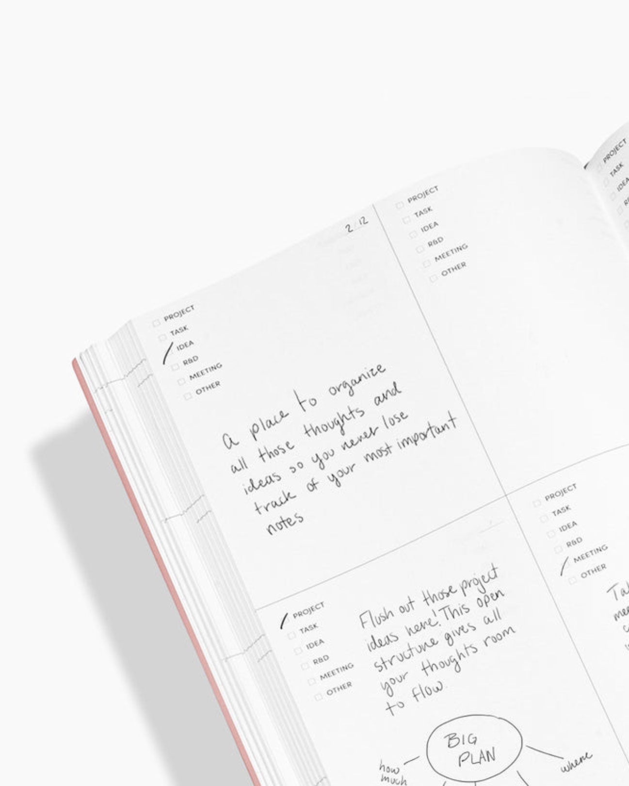 POKETO Project Planner in Maroon