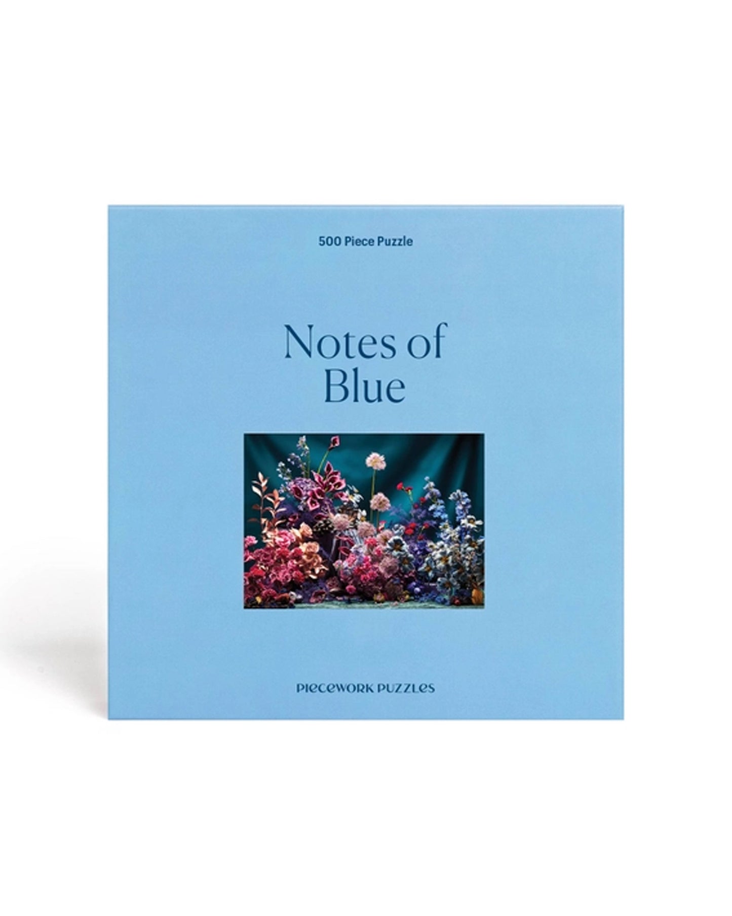PIECEWORK 500 Piece Puzzle in Notes of Blue