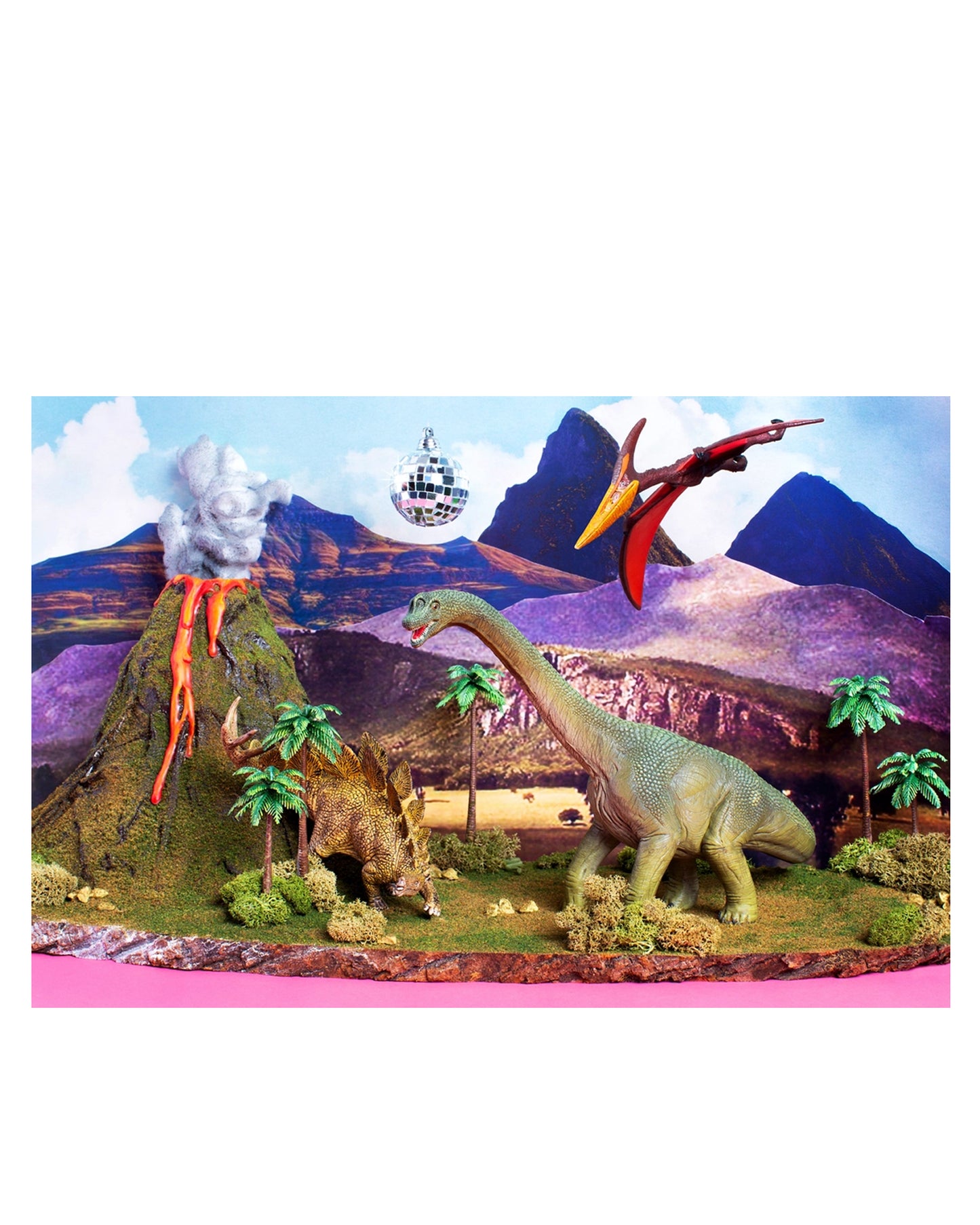 PIECEWORK 100 Piece Kids Puzzle in Dino Discotheque