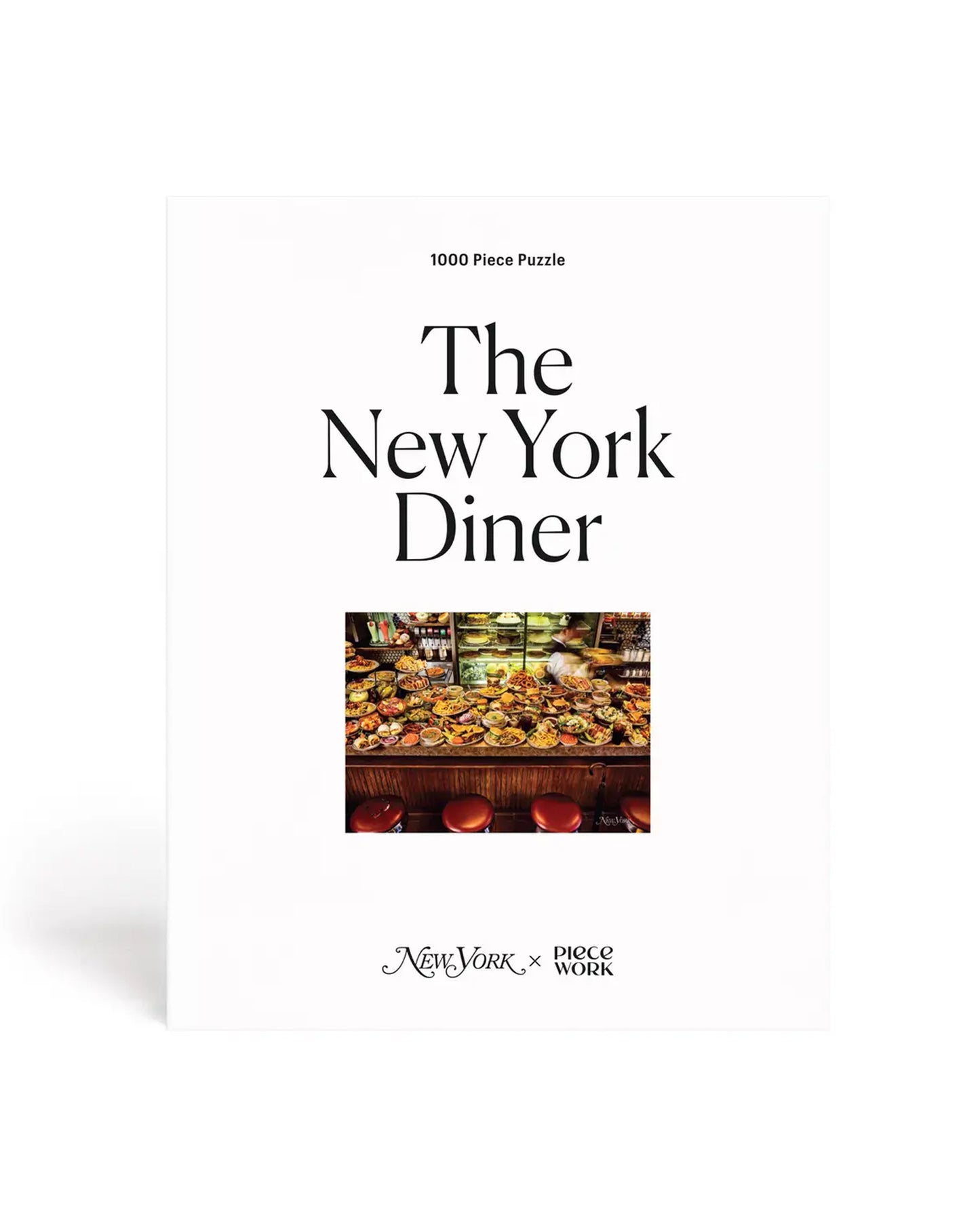 PIECEWORK 1000 Piece Puzzle in The New York Diner