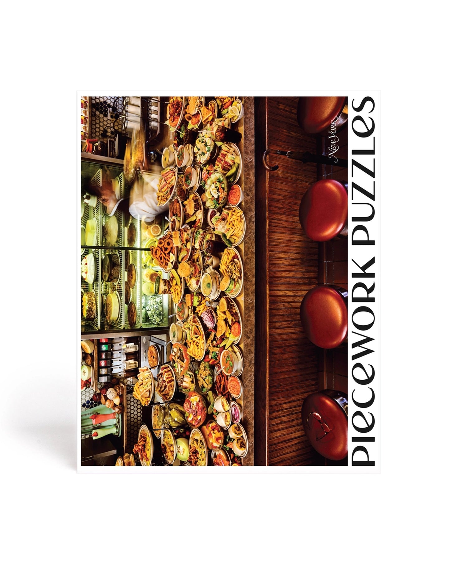 PIECEWORK 1000 Piece Puzzle in The New York Diner