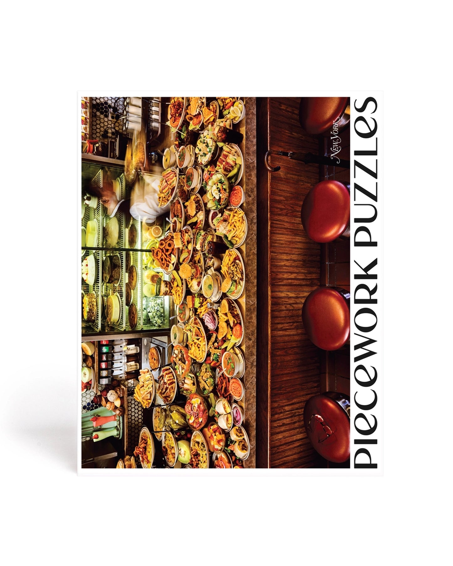 PIECEWORK 1000 Piece Puzzle in The New York Diner available at Lahn.shop