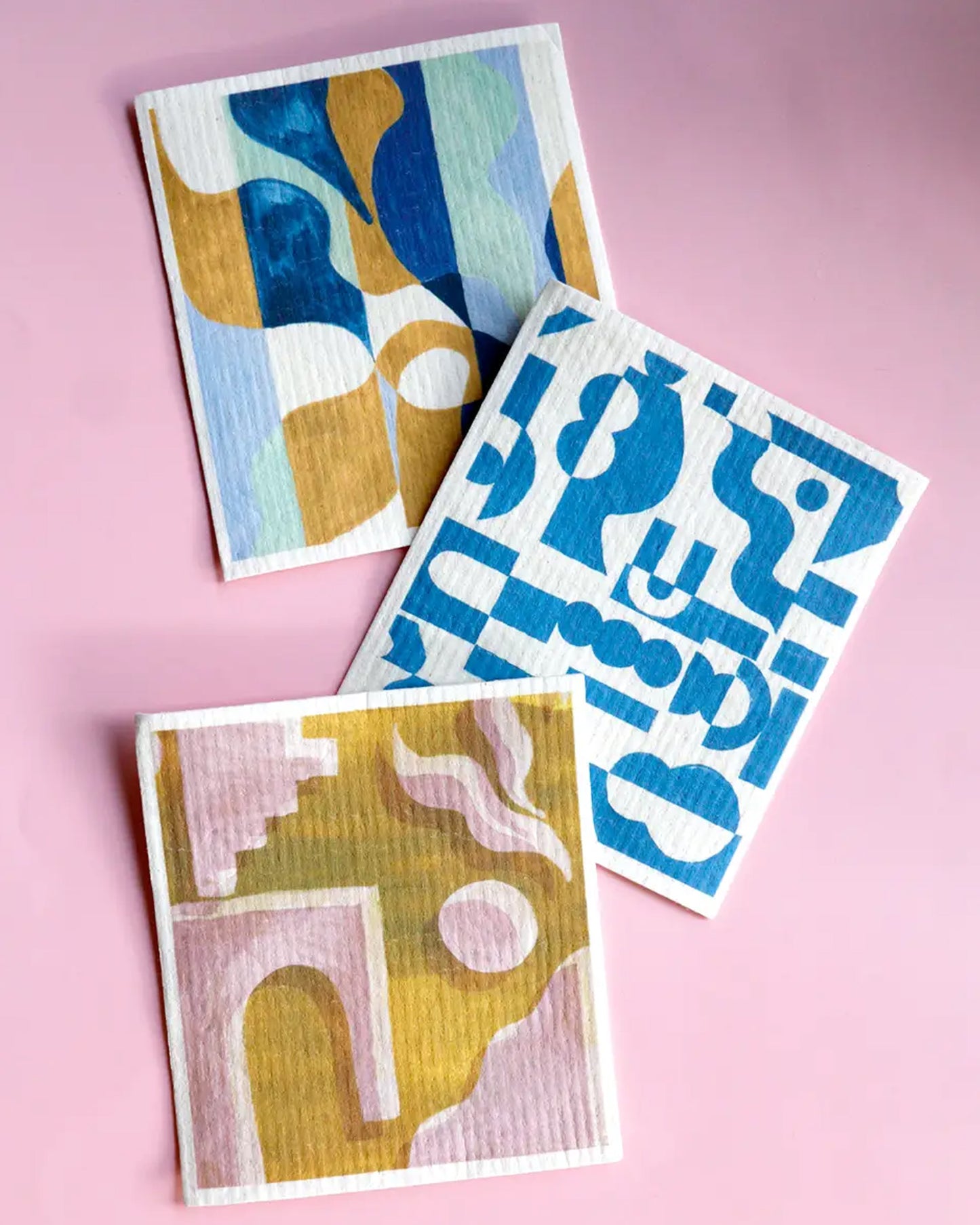 SUPRA ENDURA Abstract Dishcloths 3 Pack