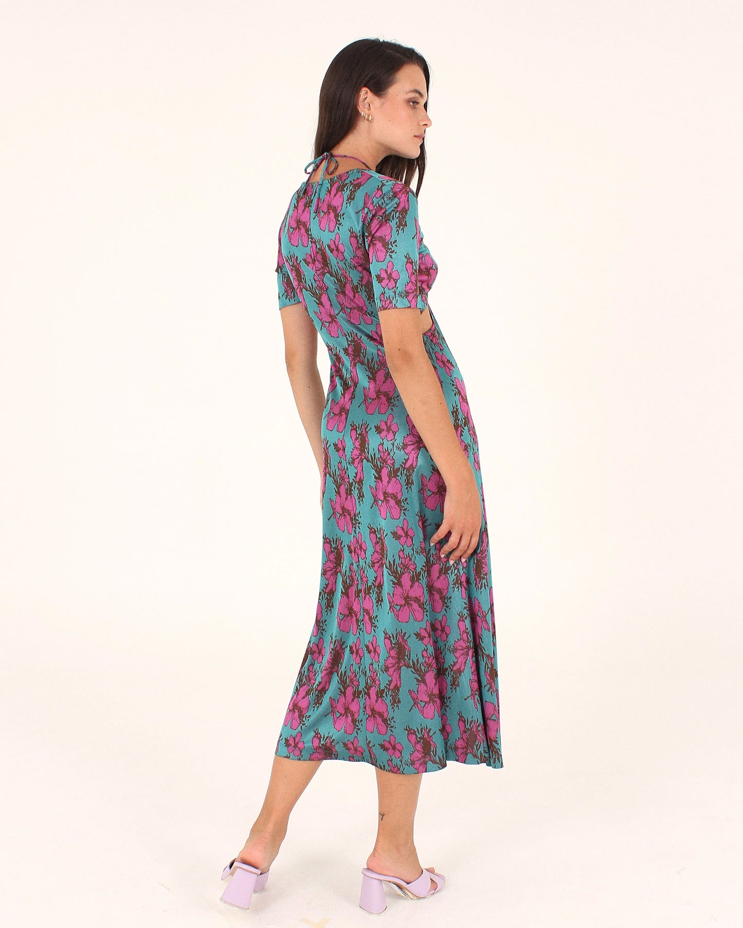 STUDIO FANTASTIQUE Cassilda Dress in Fuchsia