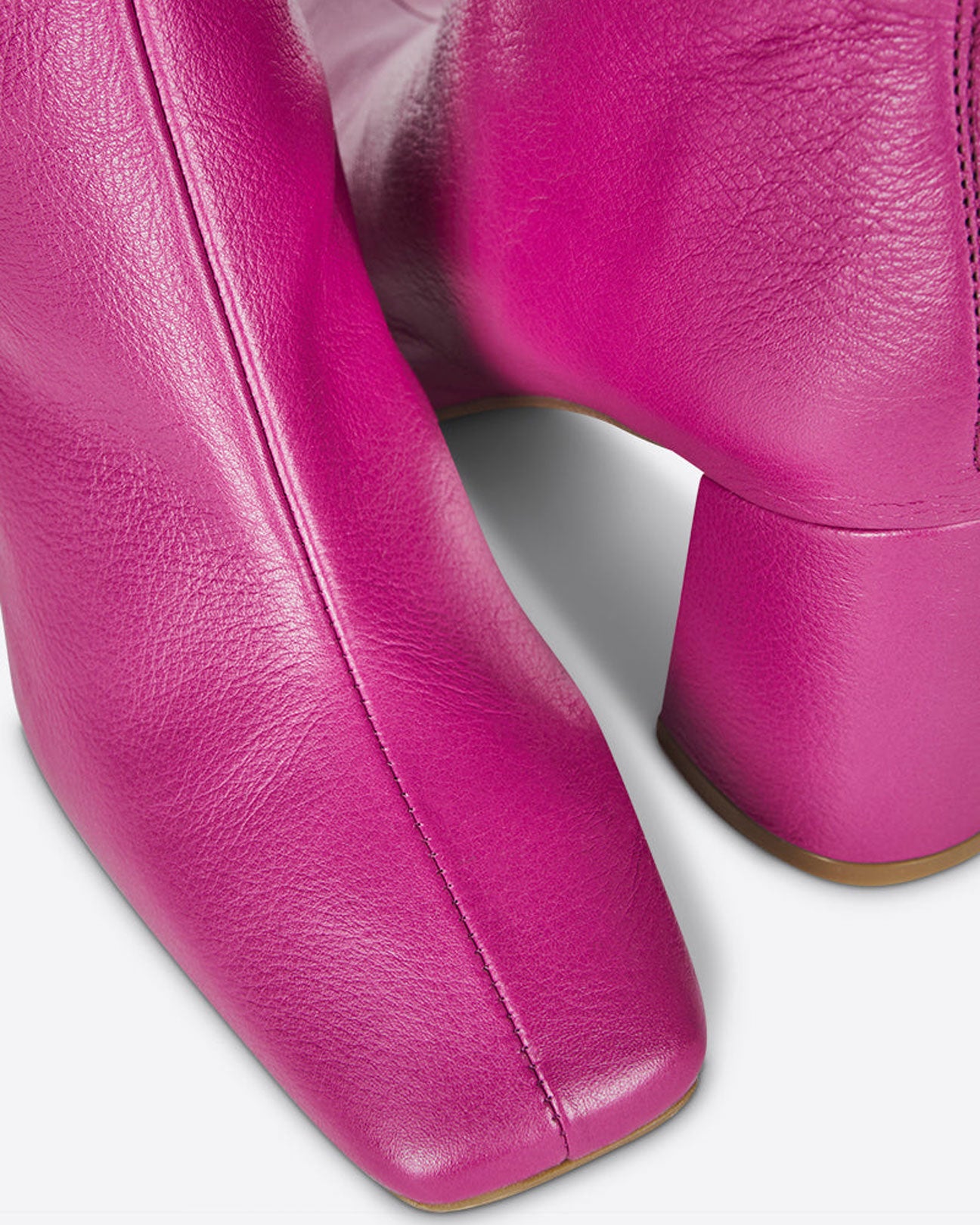 INTENTIONALLY BLANK Tabatha Leather Boots in Flamingo