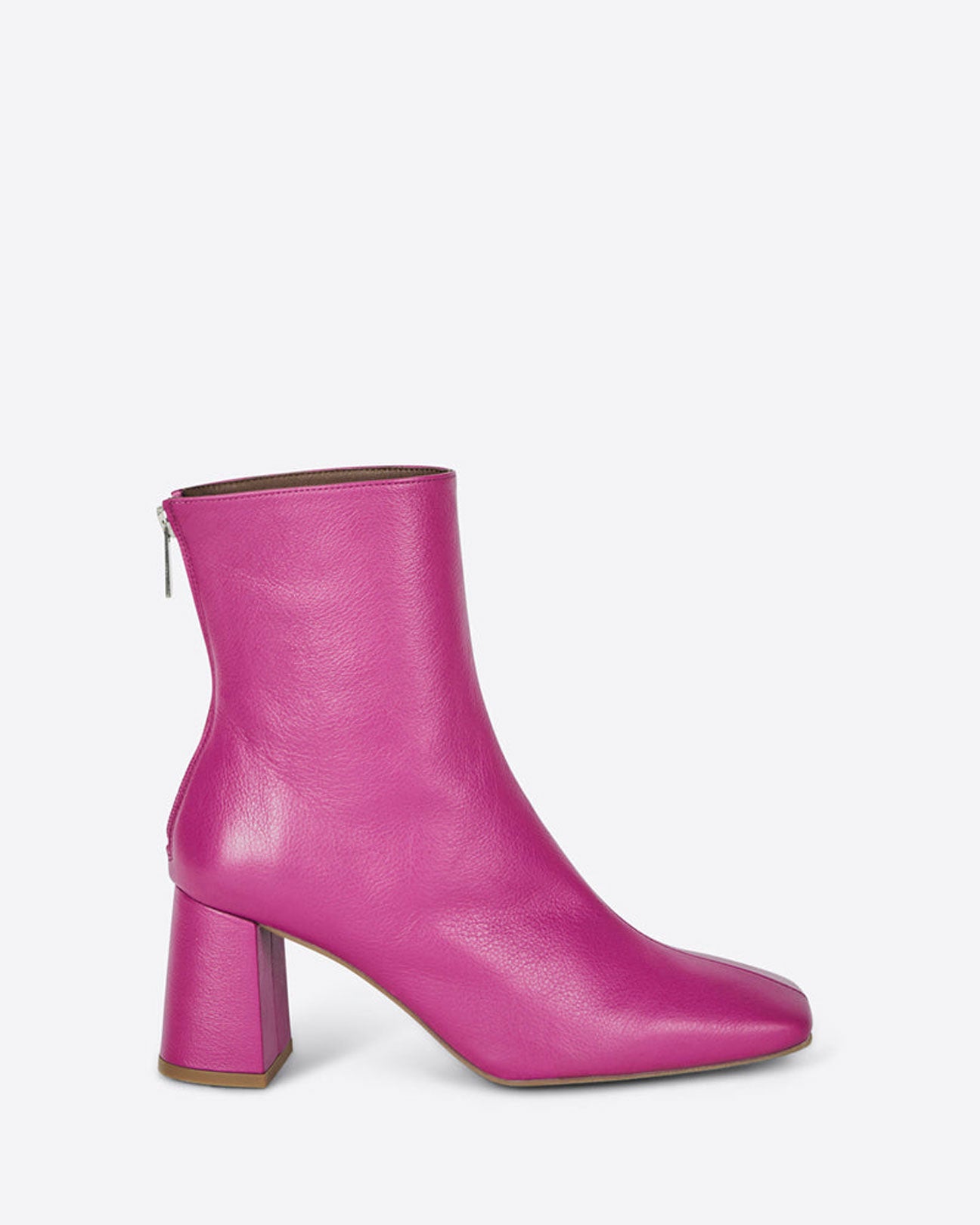 INTENTIONALLY BLANK Tabatha Leather Boots in Flamingo