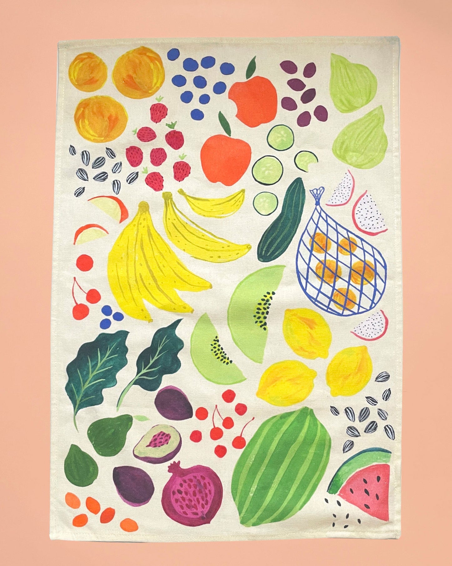 SUPRA ENDURA Tea Towel in Farmer's Market