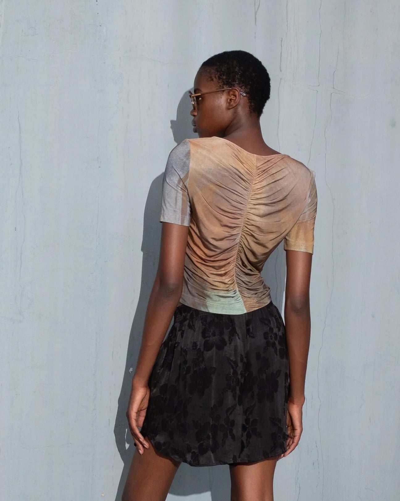 UNTITLED IN MOTION Chaldea Top in Naiad