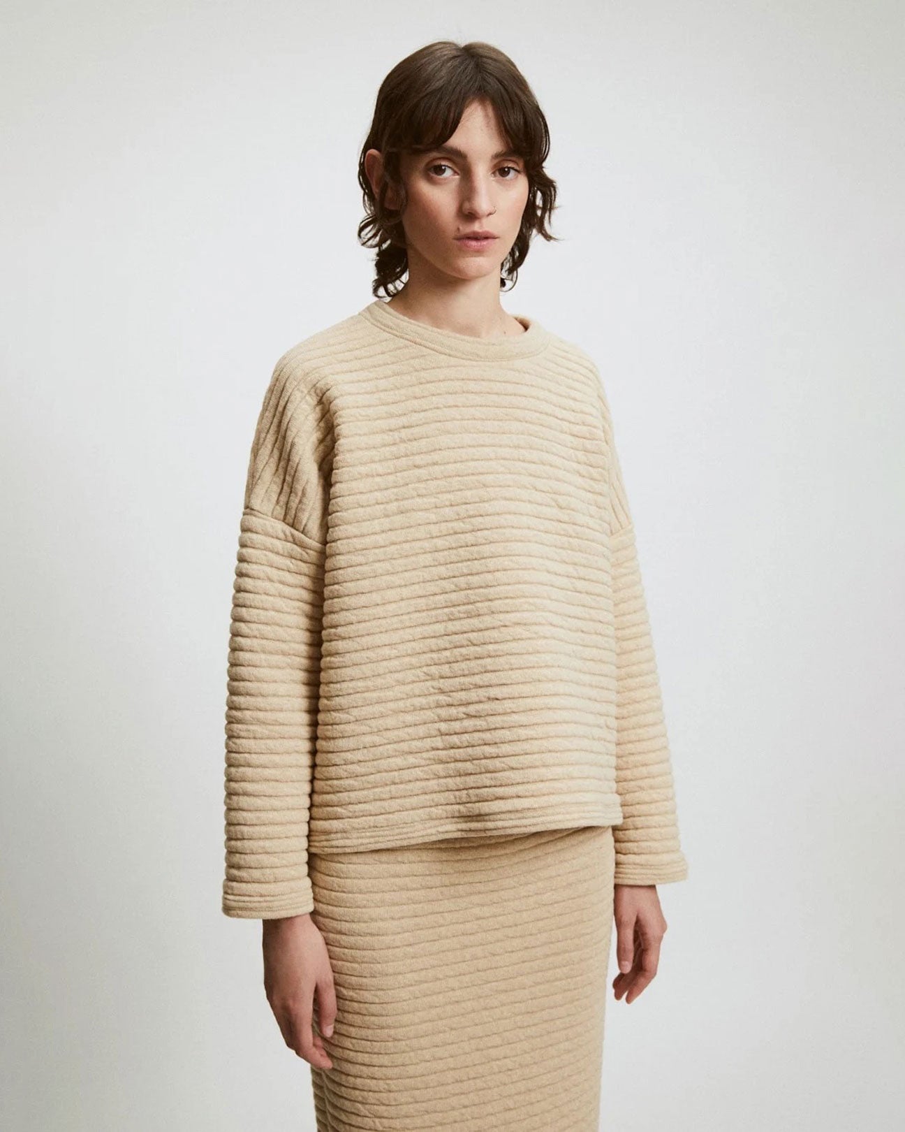 RITA ROW William Sweatshirt in Beige – LAHN