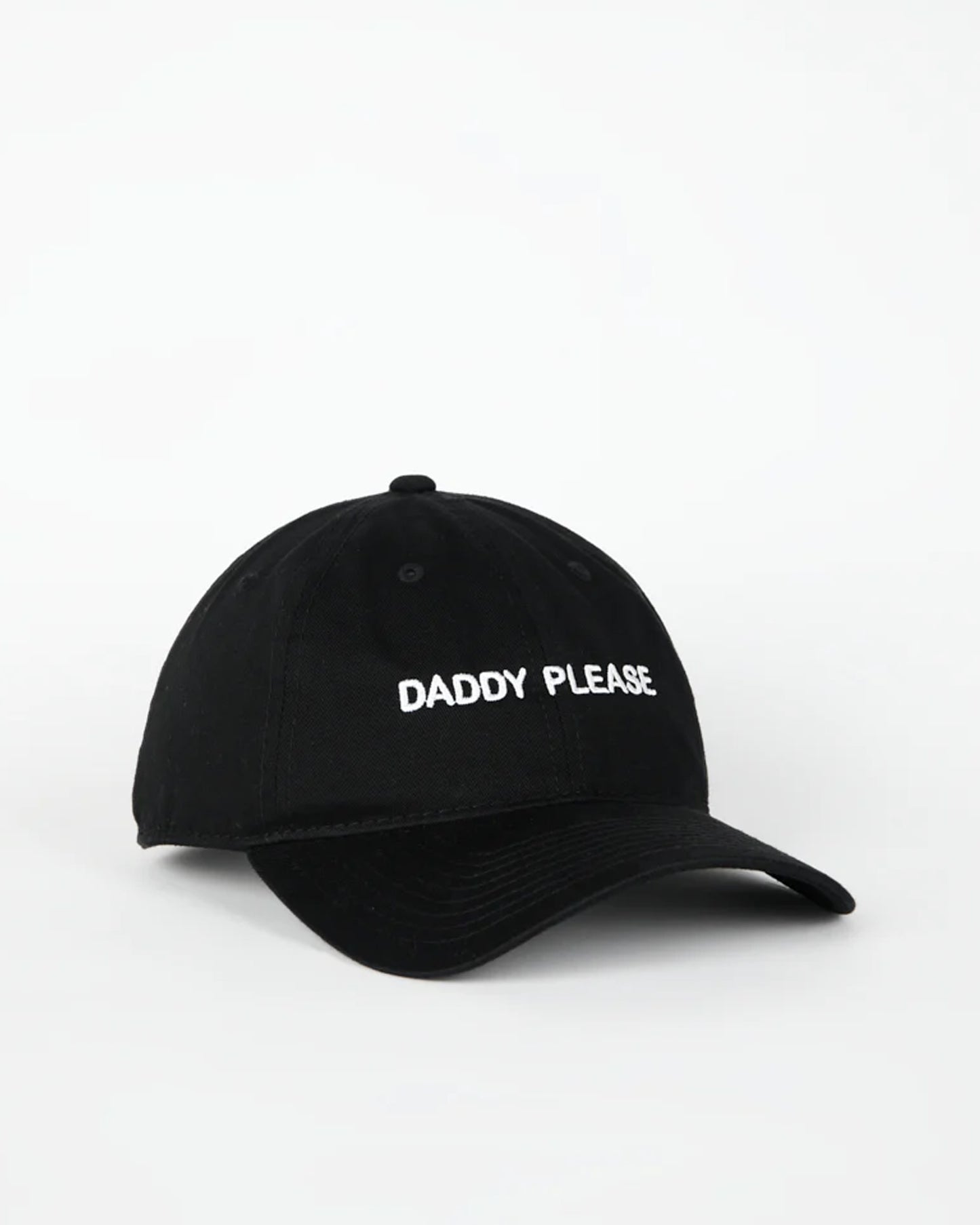 INTENTIONALLY BLANK Slogan Cap in "Daddy Please" available at Lahn.shop