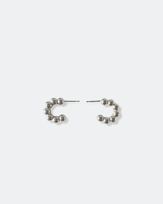 IDAMARI Mini Eyra Earrings in Sterling Silver available at Lahn.shop