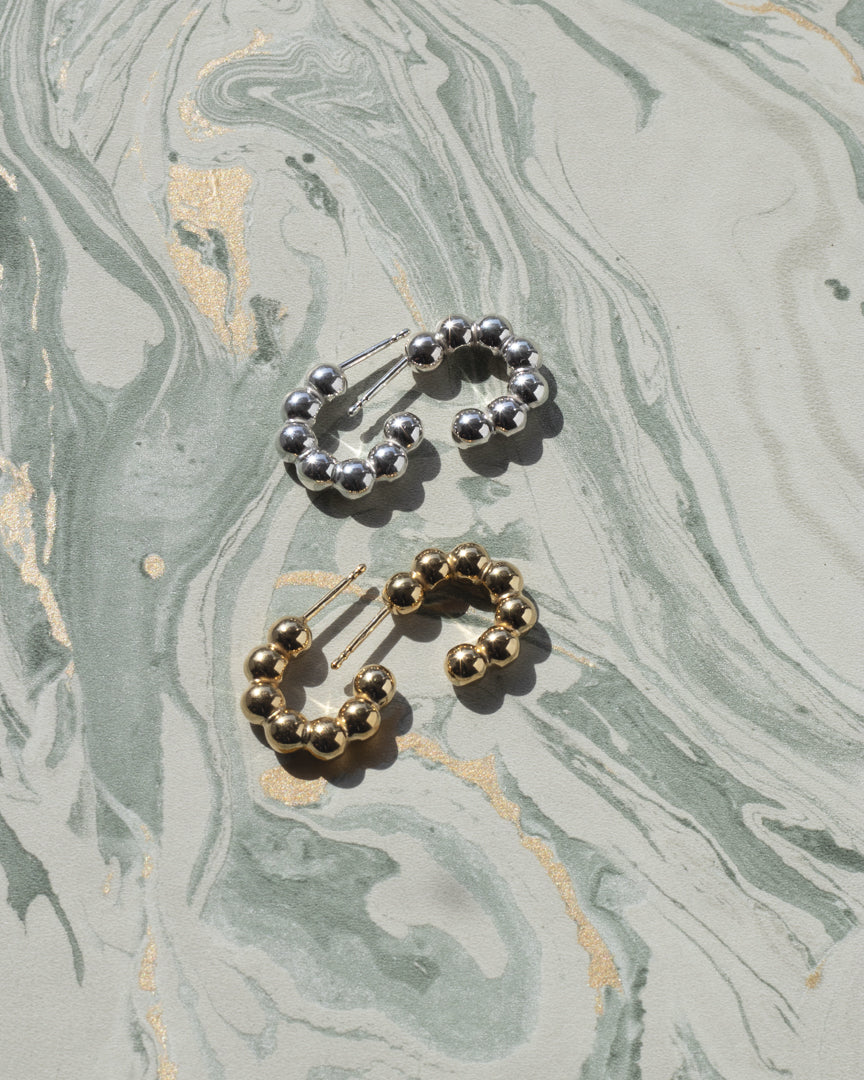 IDAMARI Mini Eyra Earrings in Sterling Silver