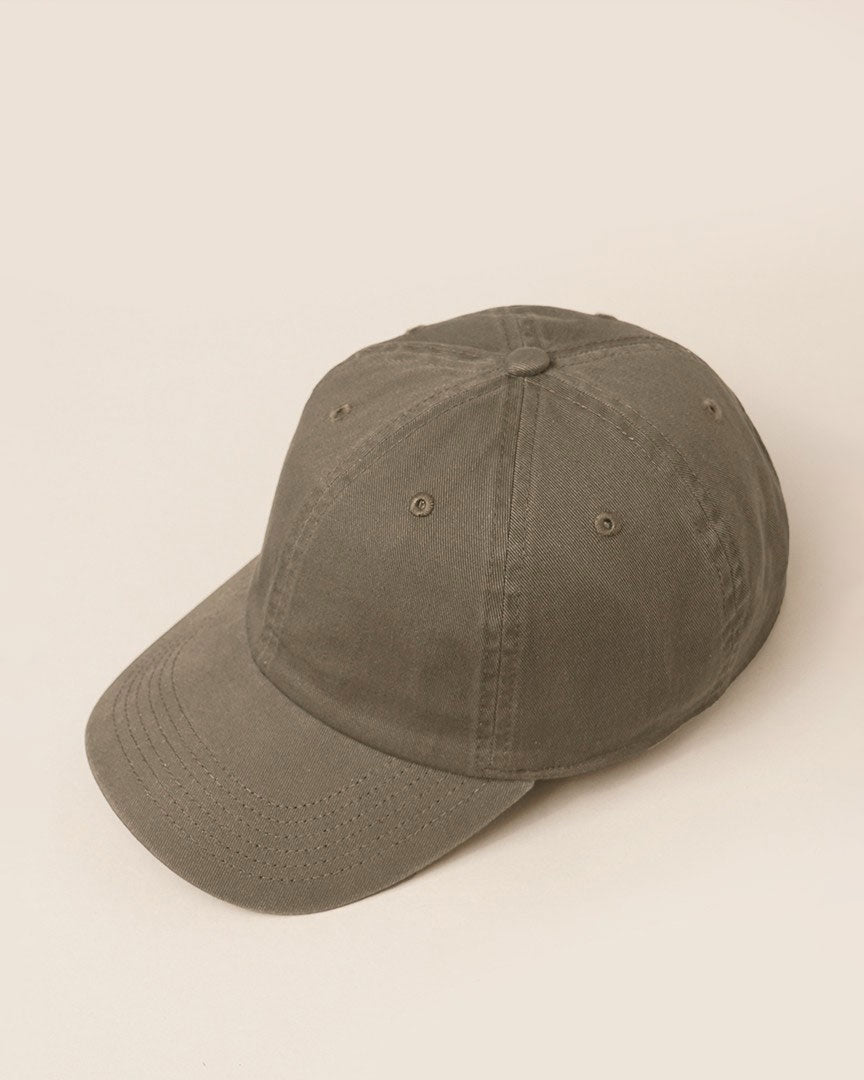 PERSONS Baseball Cap in Olive Khaki