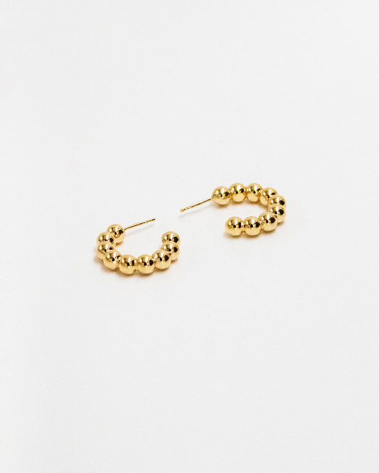 IDAMARI Eyra Earrings in Gold available at Lahn.shop