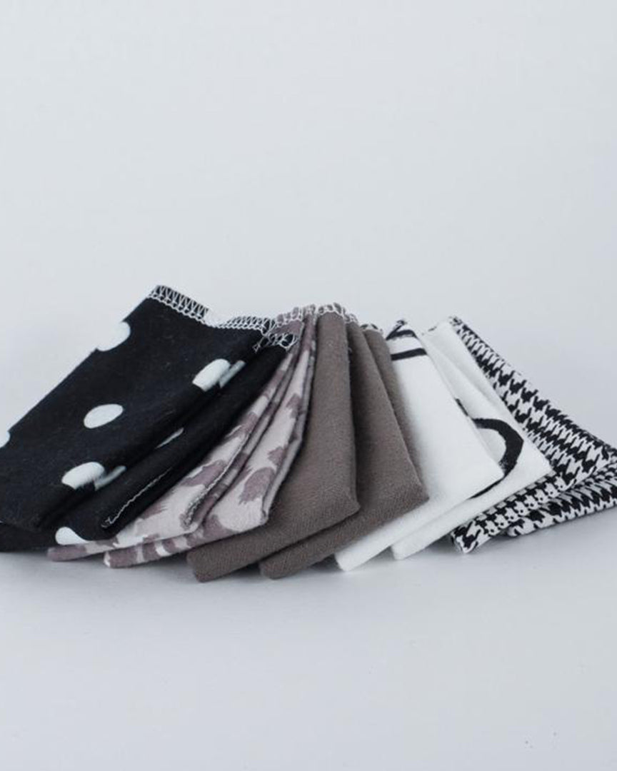 CHEEKS AHOY Zero Waste Starter Set in Monochrome