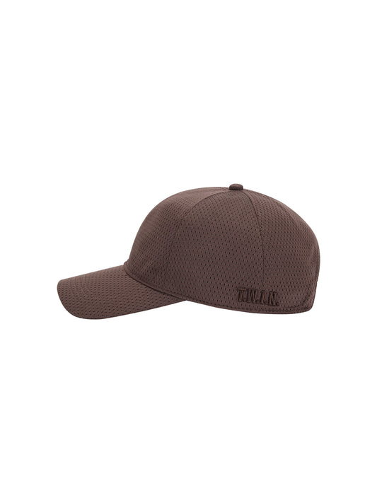 T.W.I.N. Basketball Mesh Cap in Chocolate