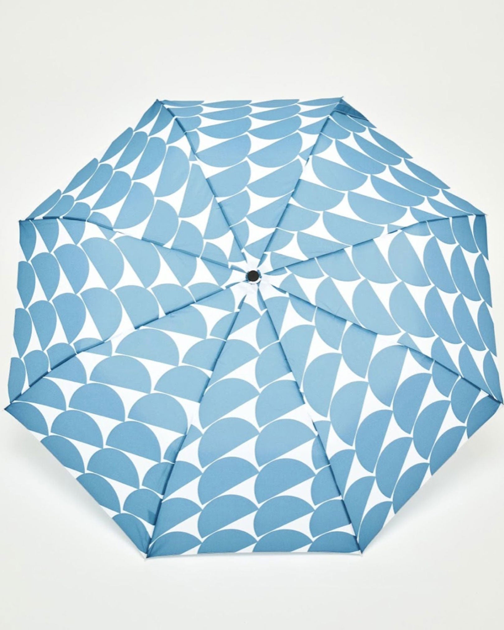 ORIGINAL DUCKHEAD Compact Umbrella in Denim Moon available at Lahn.shop