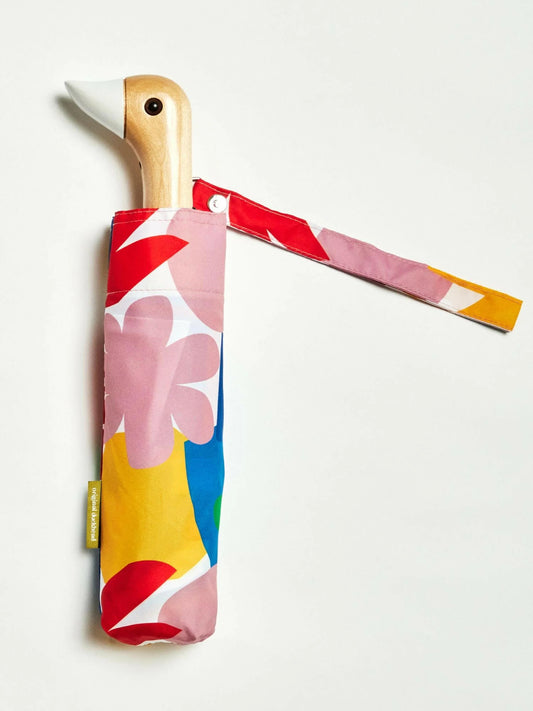 ORIGINAL DUCKHEAD Compact Duck Umbrella in Matisse Print