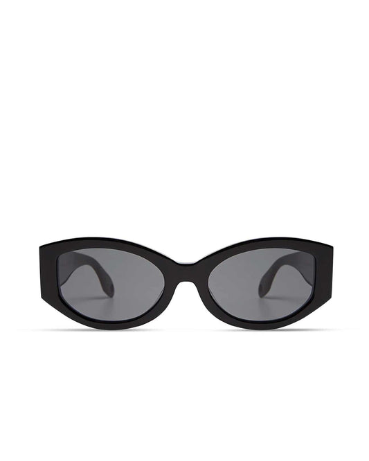 ELISA JOHNSON Jeannie Sunglasses in Gloss Black