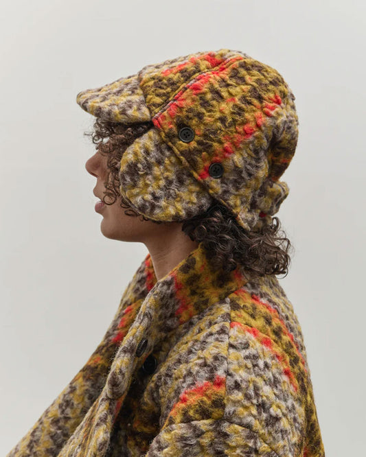 HENRIK VIBSKOV Floppy Hat in Multi Colored Checks