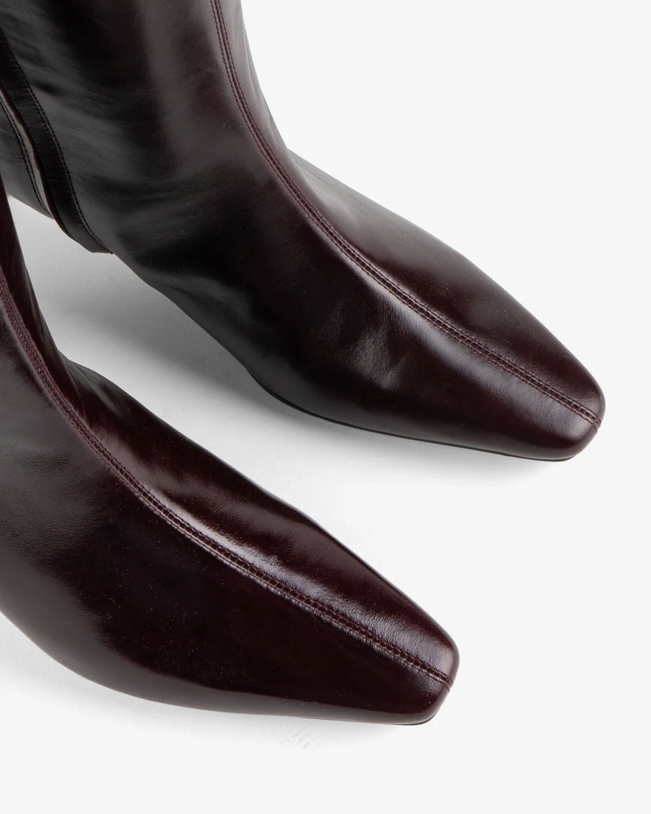 INTENTIONALLY BLANK Seville Knee High Boot in Maroon