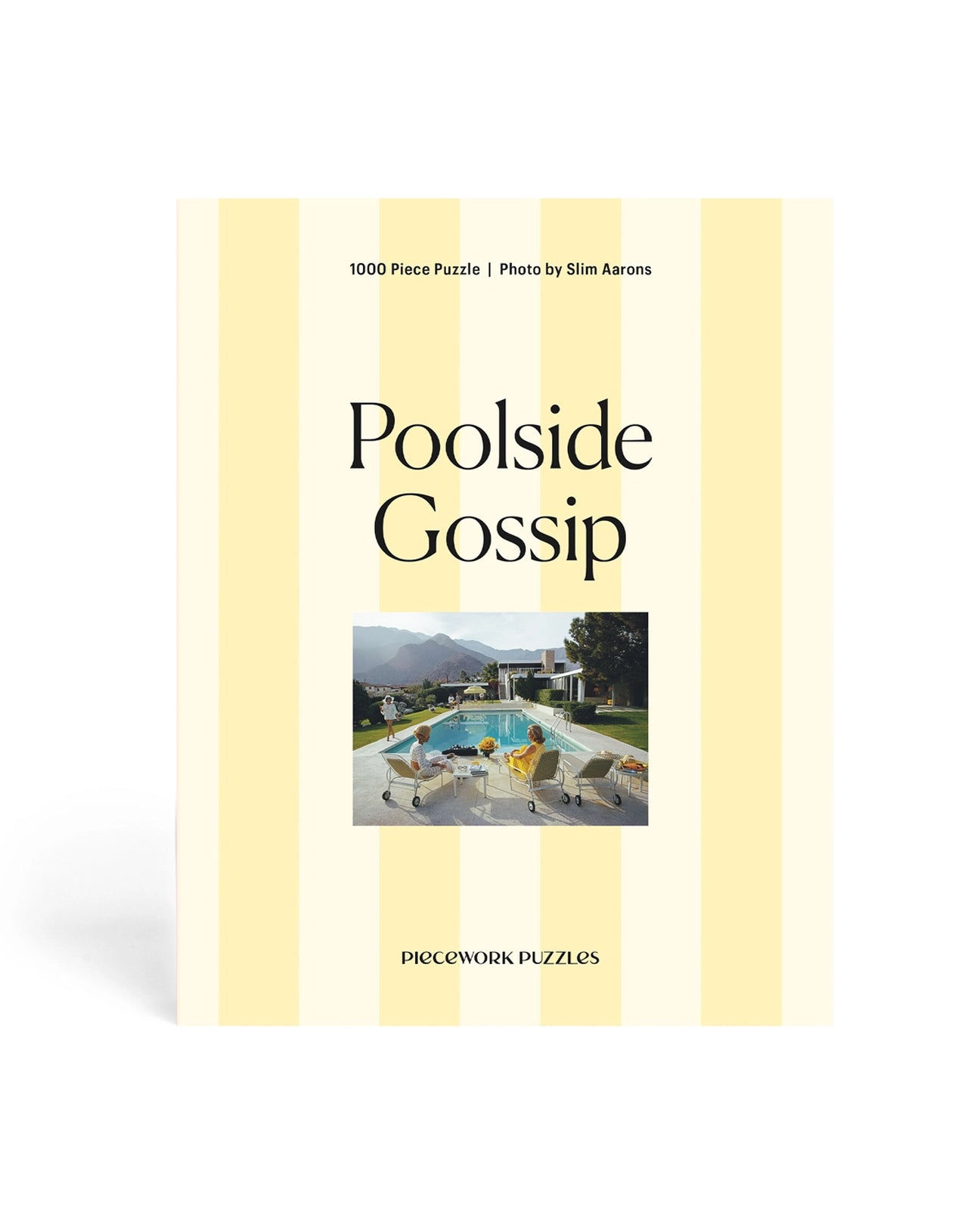 PIECEWORK Poolside Gossip - Slim Aarons Collab - 1000 Piece Puzzle
