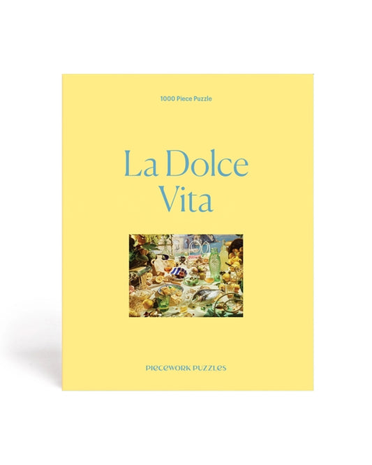 PIECEWORK 1000 Piece Puzzle in La Dolce Vita