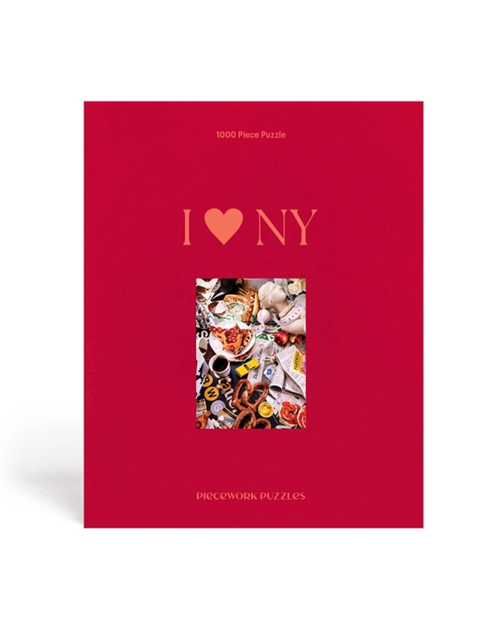 PIECEWORK 1000 Piece Puzzle in I <3 NY available at Lahn.shop