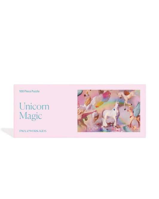 PIECEWORK 100 Piece Kids Puzzle in Unicorn Magic available at Lahn.shop