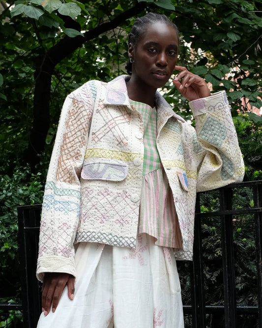 RUJUTA SHETH Astrid Jacket in Garden Mosaic