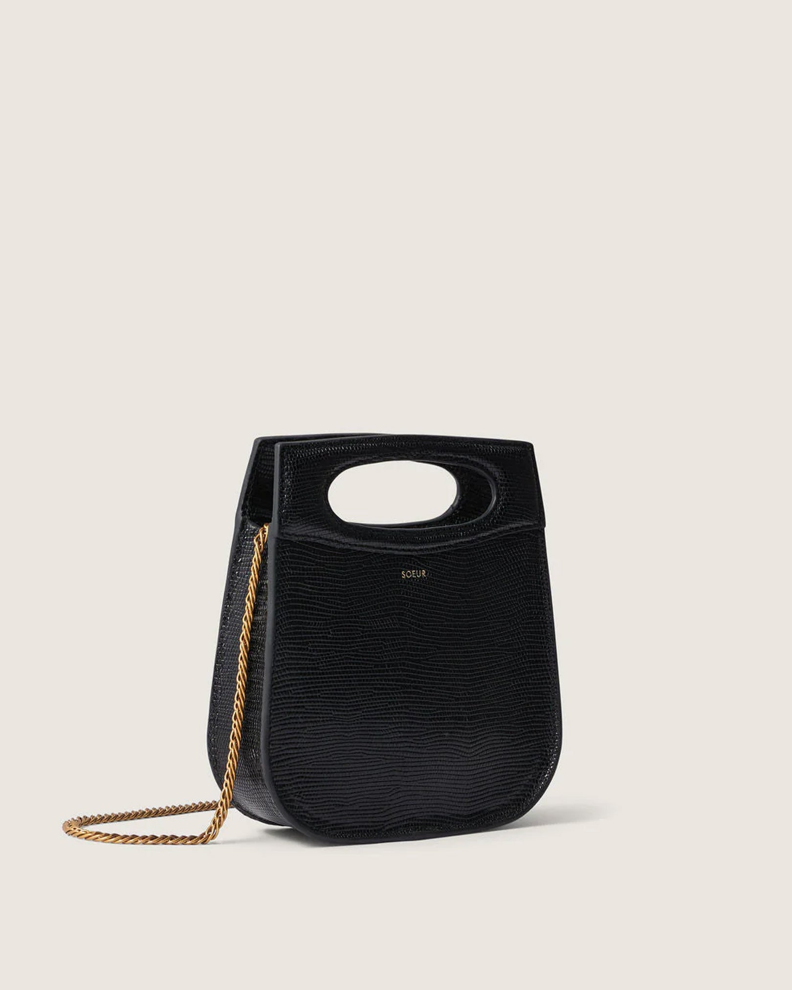 SOEUR Cheri Mini Bag in Noir LAHN