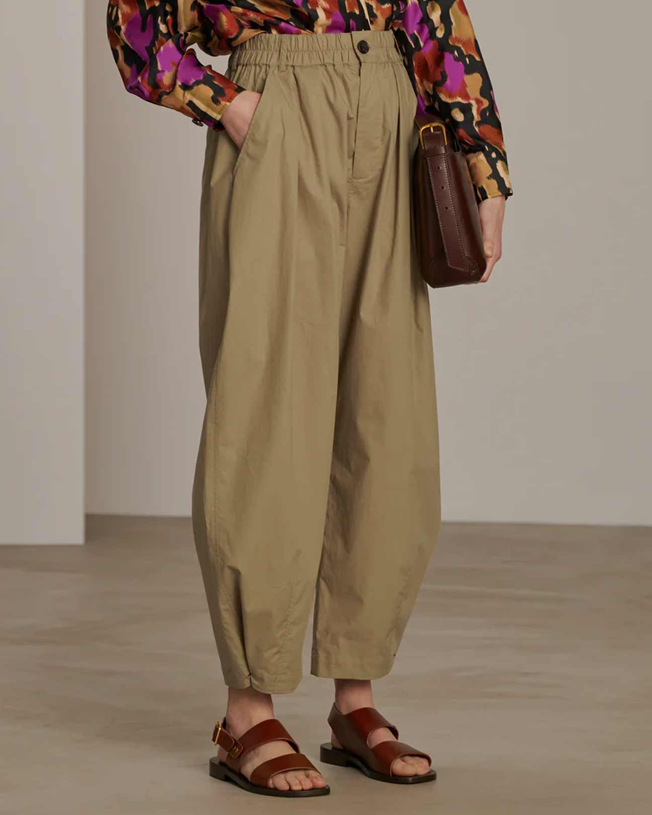 SOEUR Vernon Trouser in Sand