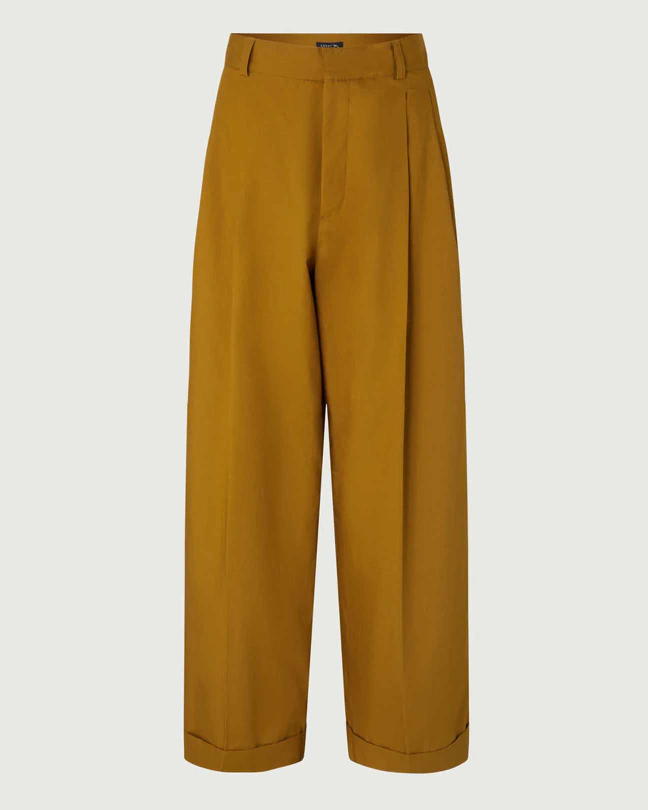 SOEUR Watson Pleated Trousers in Bronze