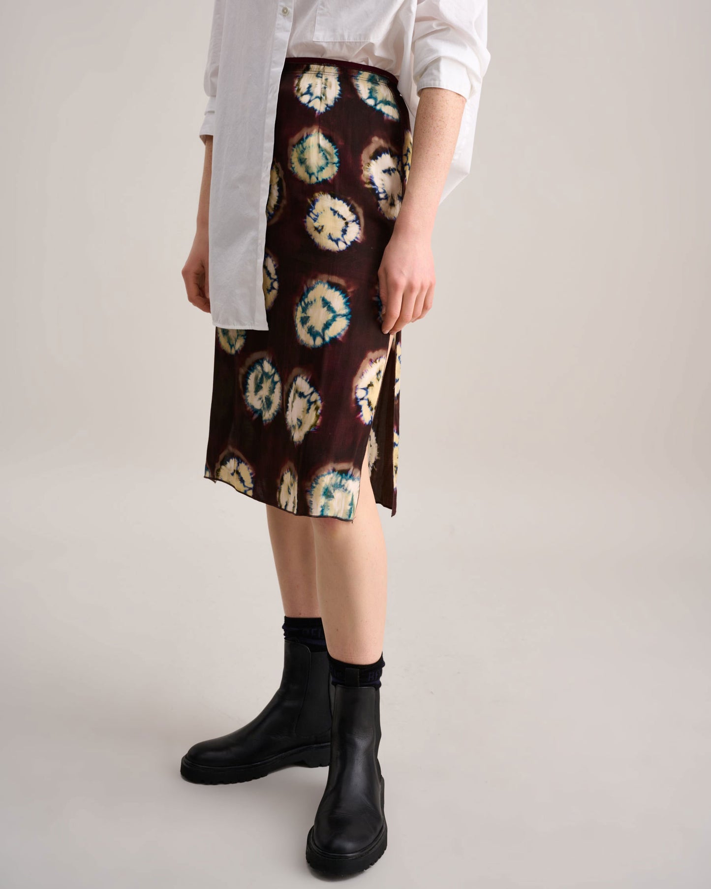 BELLEROSE Texas Skirt in Tie Dye available at Lahn.shop