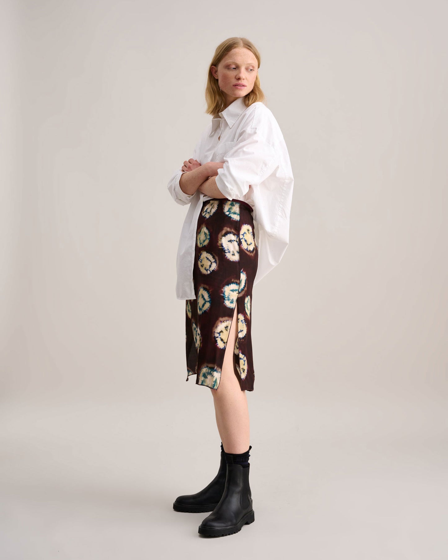 BELLEROSE Texas Skirt in Tie Dye available at Lahn.shop