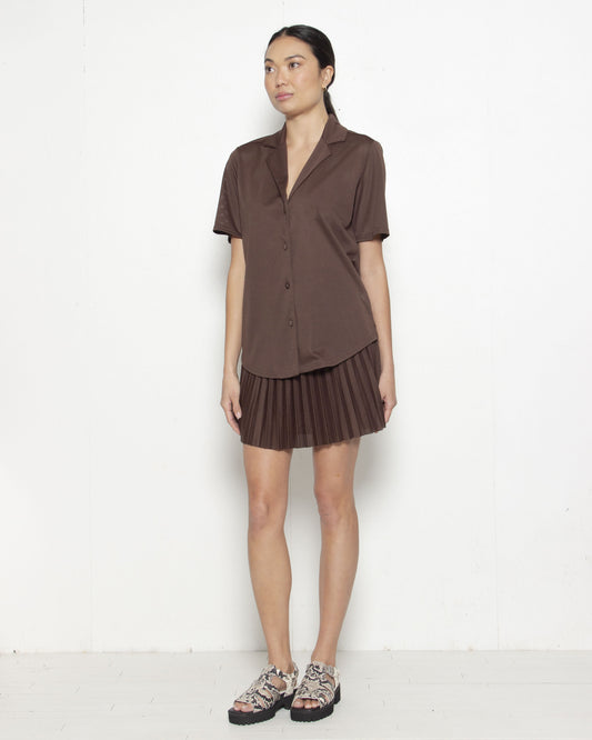T.W.I.N. Basketball Mesh Bowler in Chocolate