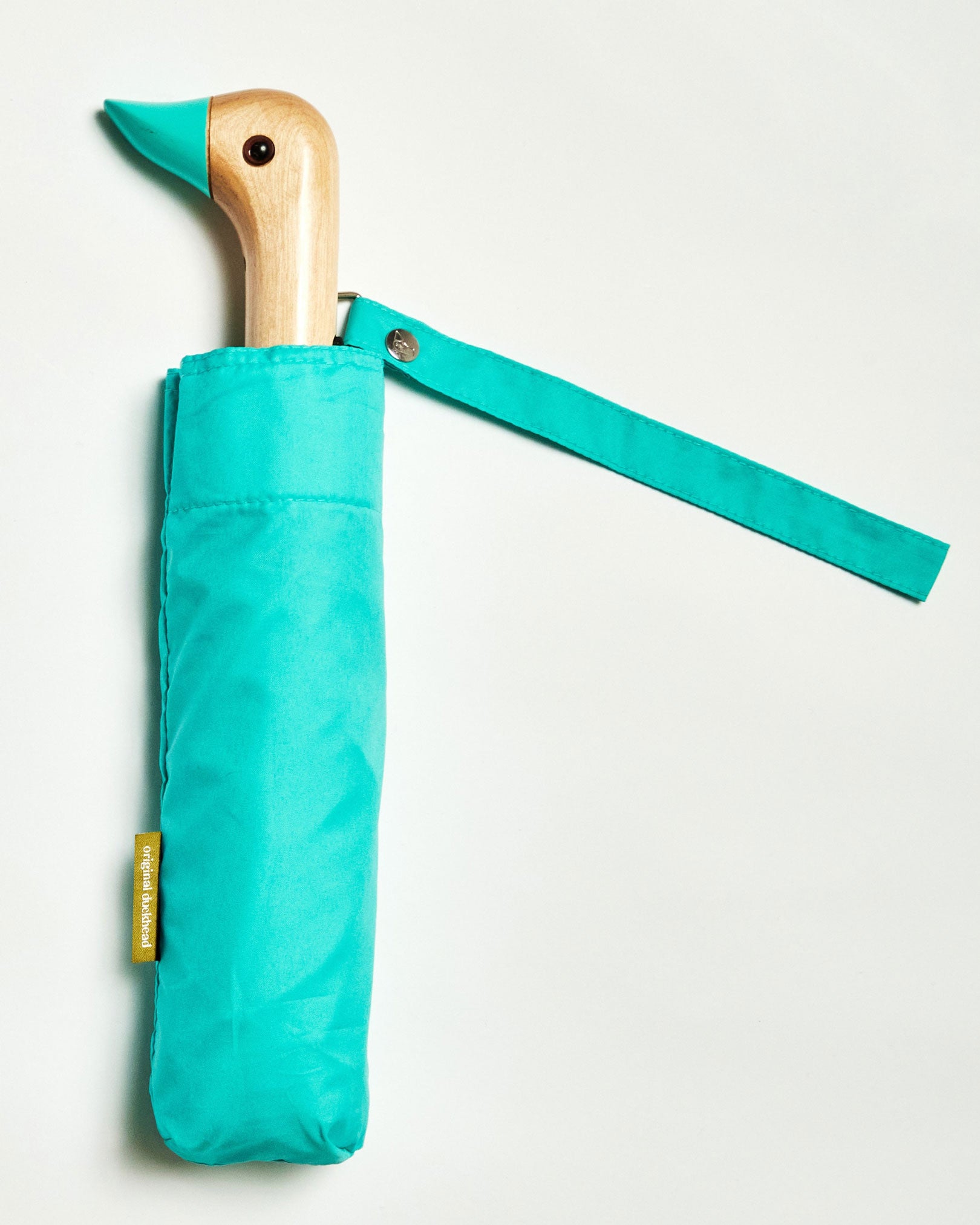 ORIGINAL DUCKHEAD Compact Umbrella in Mint available at Lahn.shop
