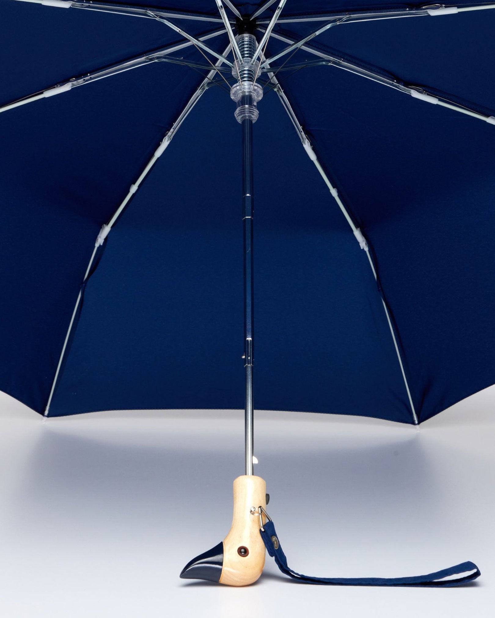 ORIGINAL DUCKHEAD Compact Umbrella in Navy available at Lahn.shop
