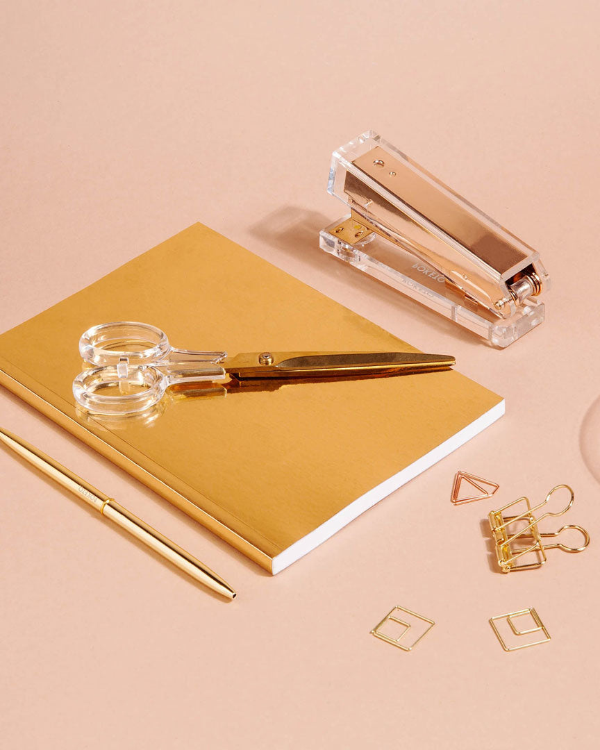 POKETO Acrylic Scissors in Gold