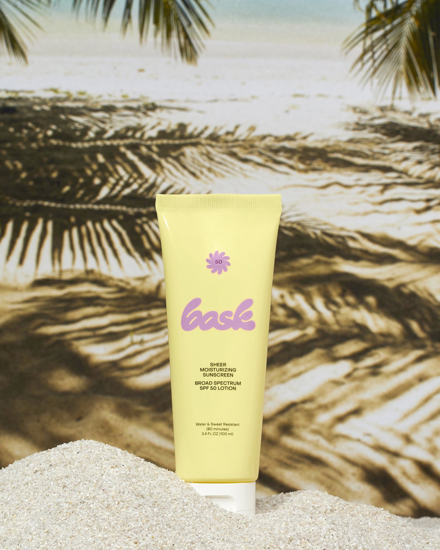 BASK Sheer Sunscreen Lotion in SPF 50