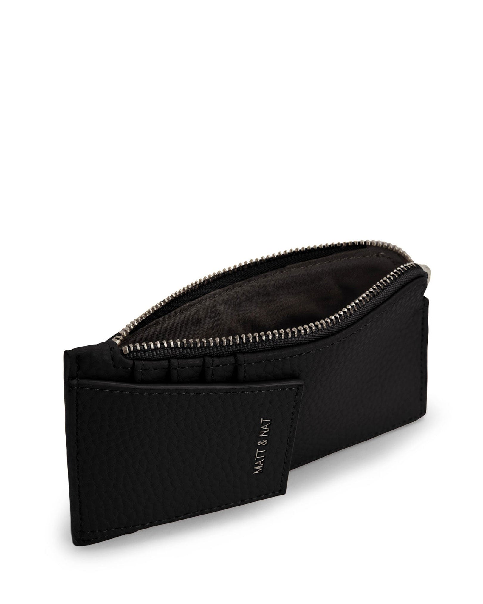 MATT & NAT Gratz Vegan Wallet in Black available at Lahn.shop