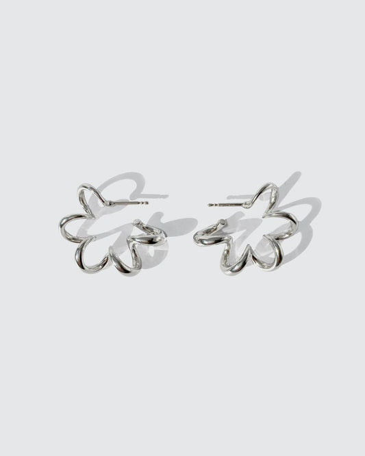 IDAMARI Spring Earrings in Sterling Silver available at Lahn.shop