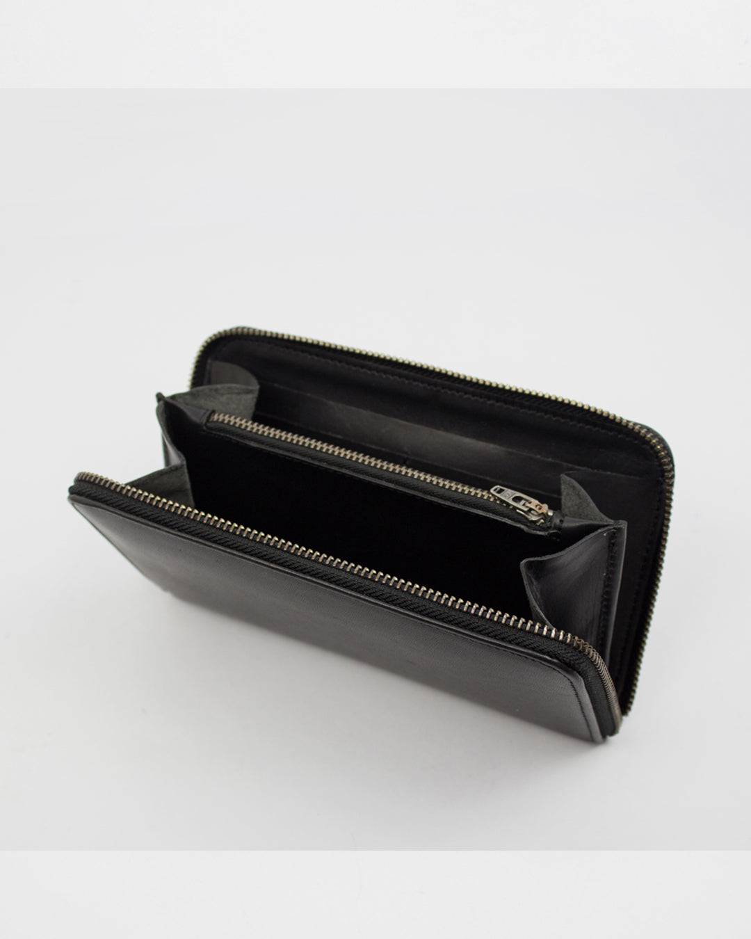 Le Bas Zip Wallet in Black